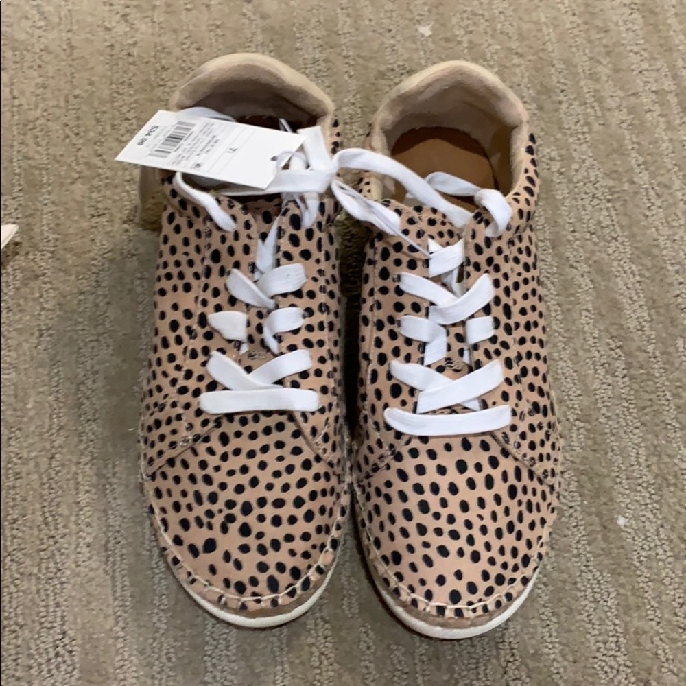 Leopard print espadrilles